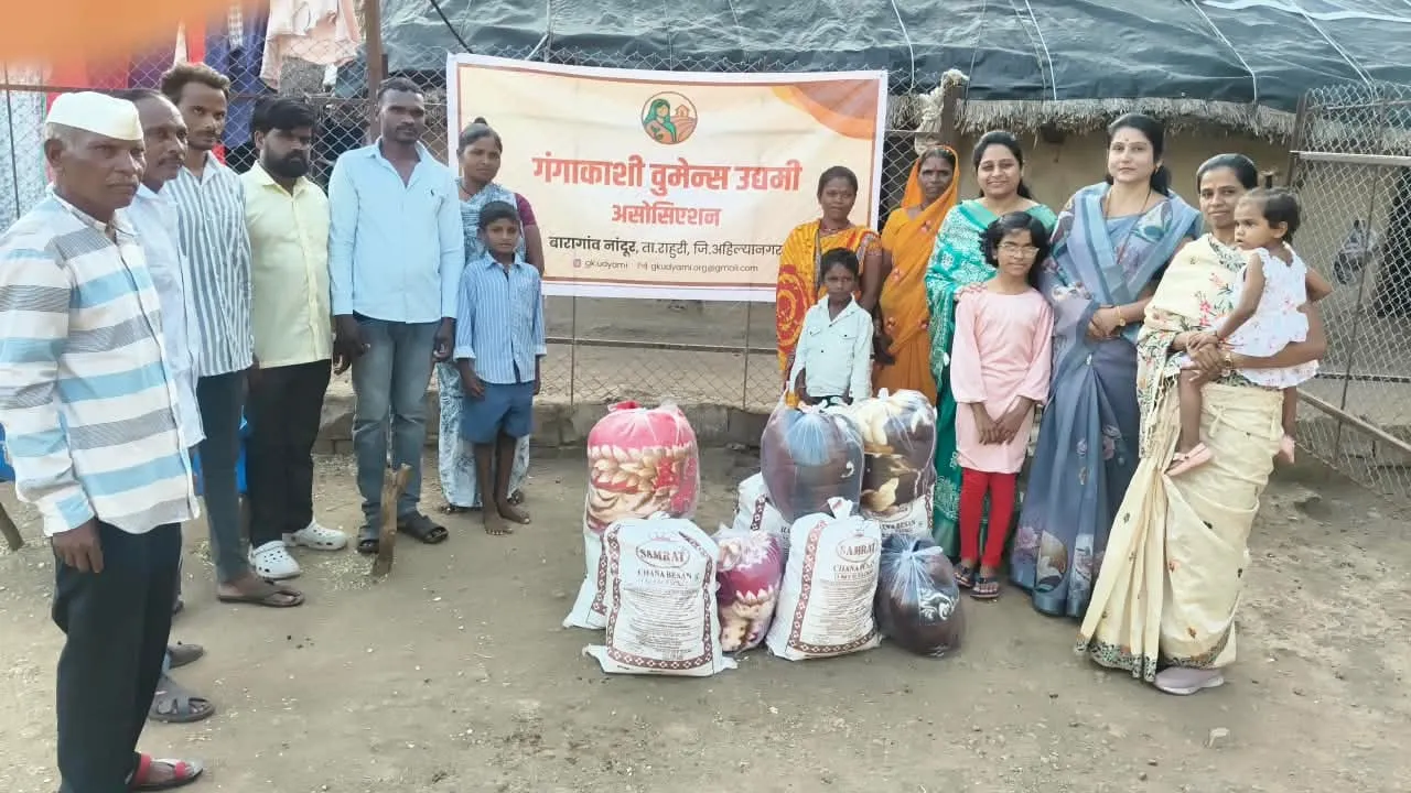 Grocery kits handed over to families